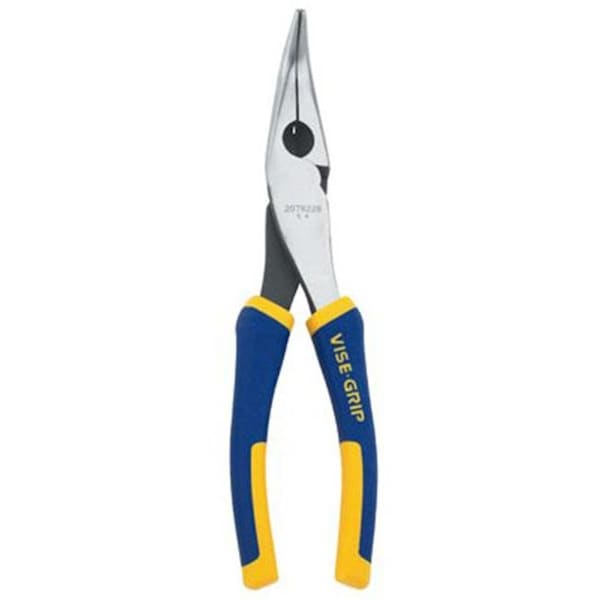 Irwin Vise-Grip 586-2078228 8 Inch Bent Long Nose Plier